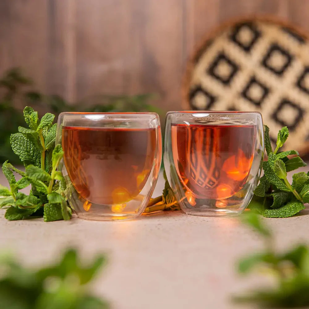Doppelwandige Teegläser (2x245ml)