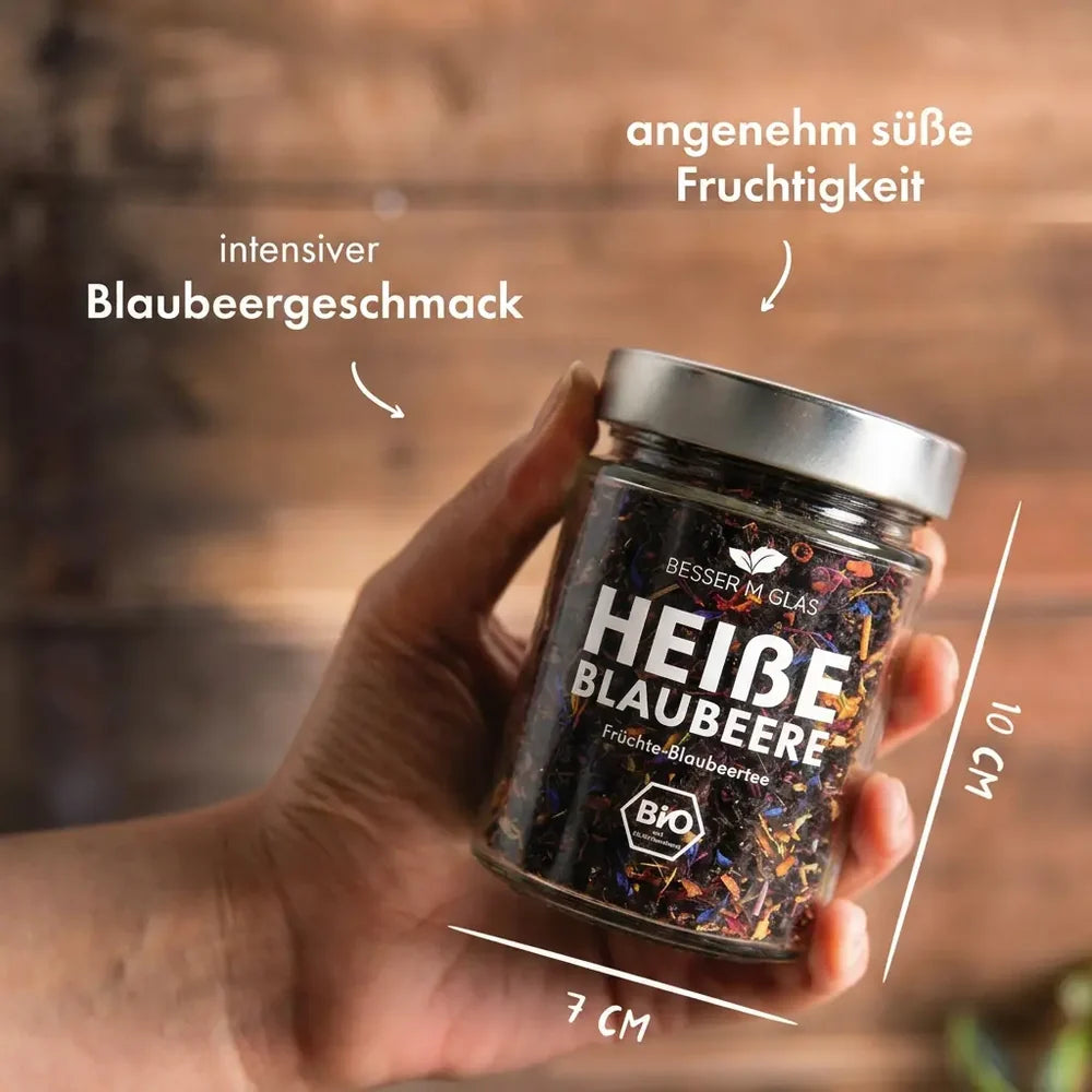 Heiße Blaubeere