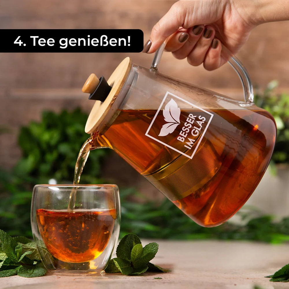 Glas Teekanne (1,5L)